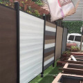 New design DIY 1800x1800mm wpc fence panels outdoor on sale